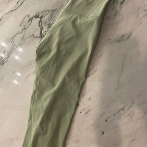 Size 8 light green lululemon leggings